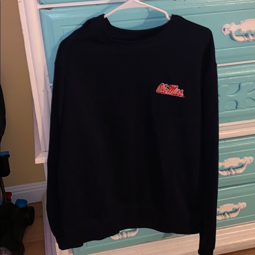 ole miss navy sweater